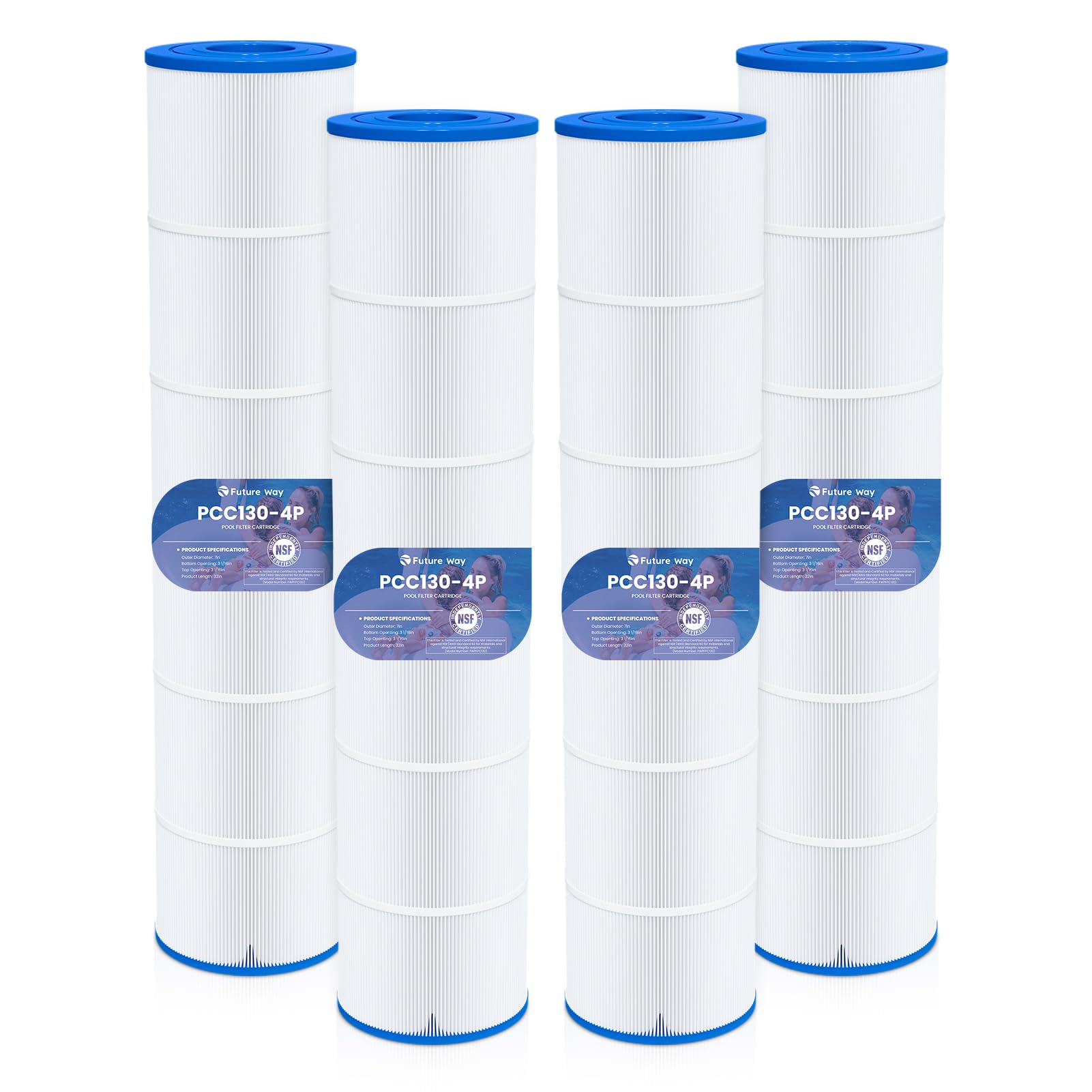 Future Way CCP520 filter cartridge for pool use and debris removal for cleaner water.
