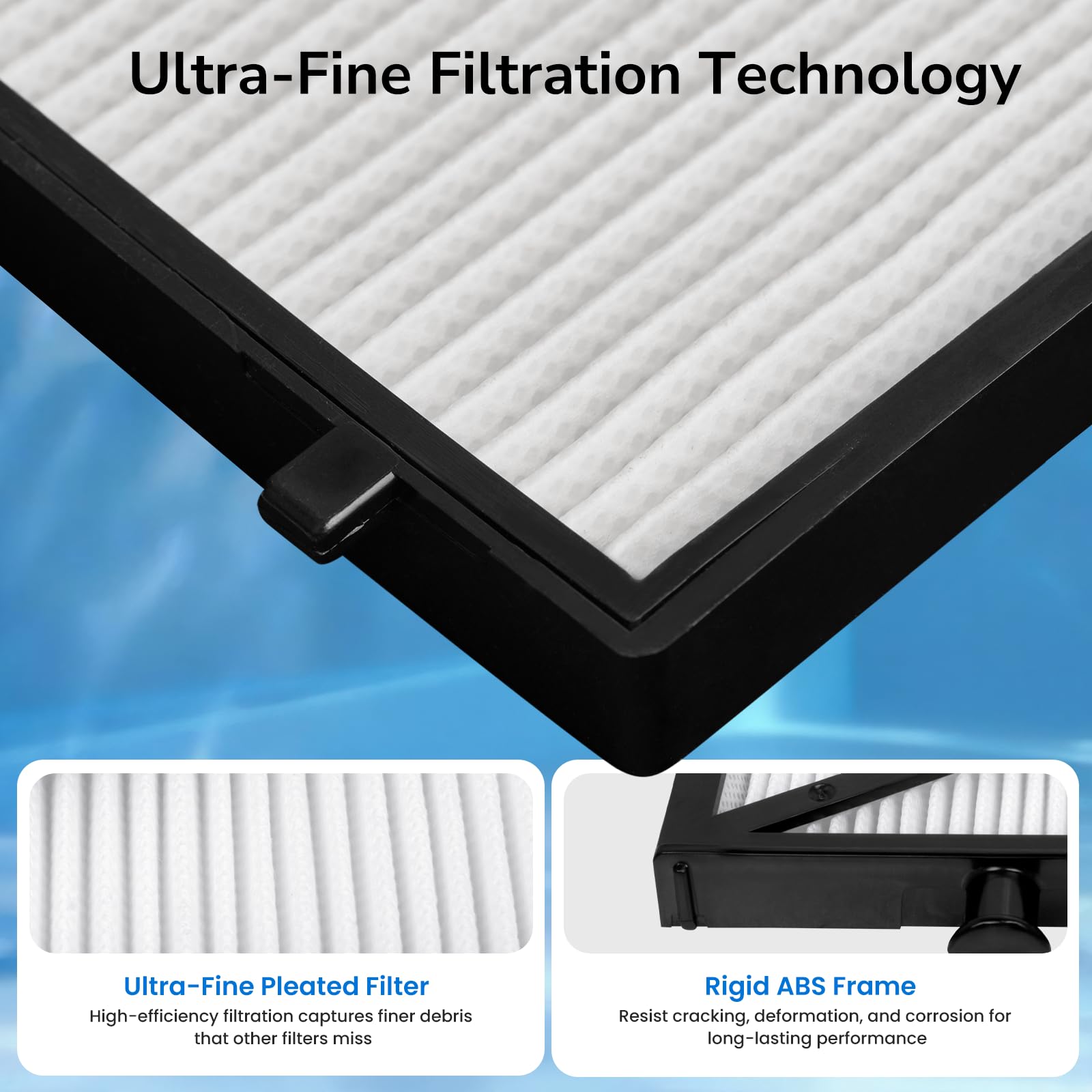 Future Way filter panel fits Nautilus CC Plus for efficient debris capture.