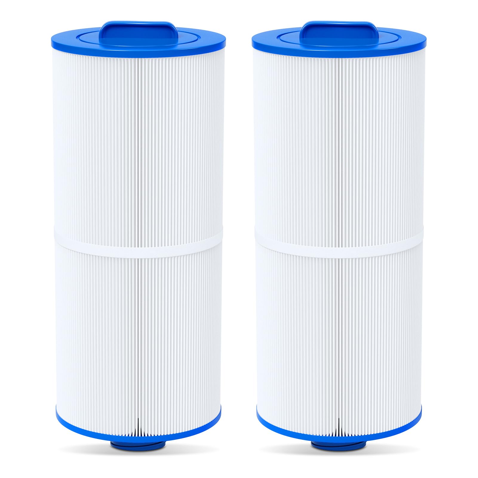 Future Way PJW60TL-F2S spa filter closeup highlighting pleated debris capture