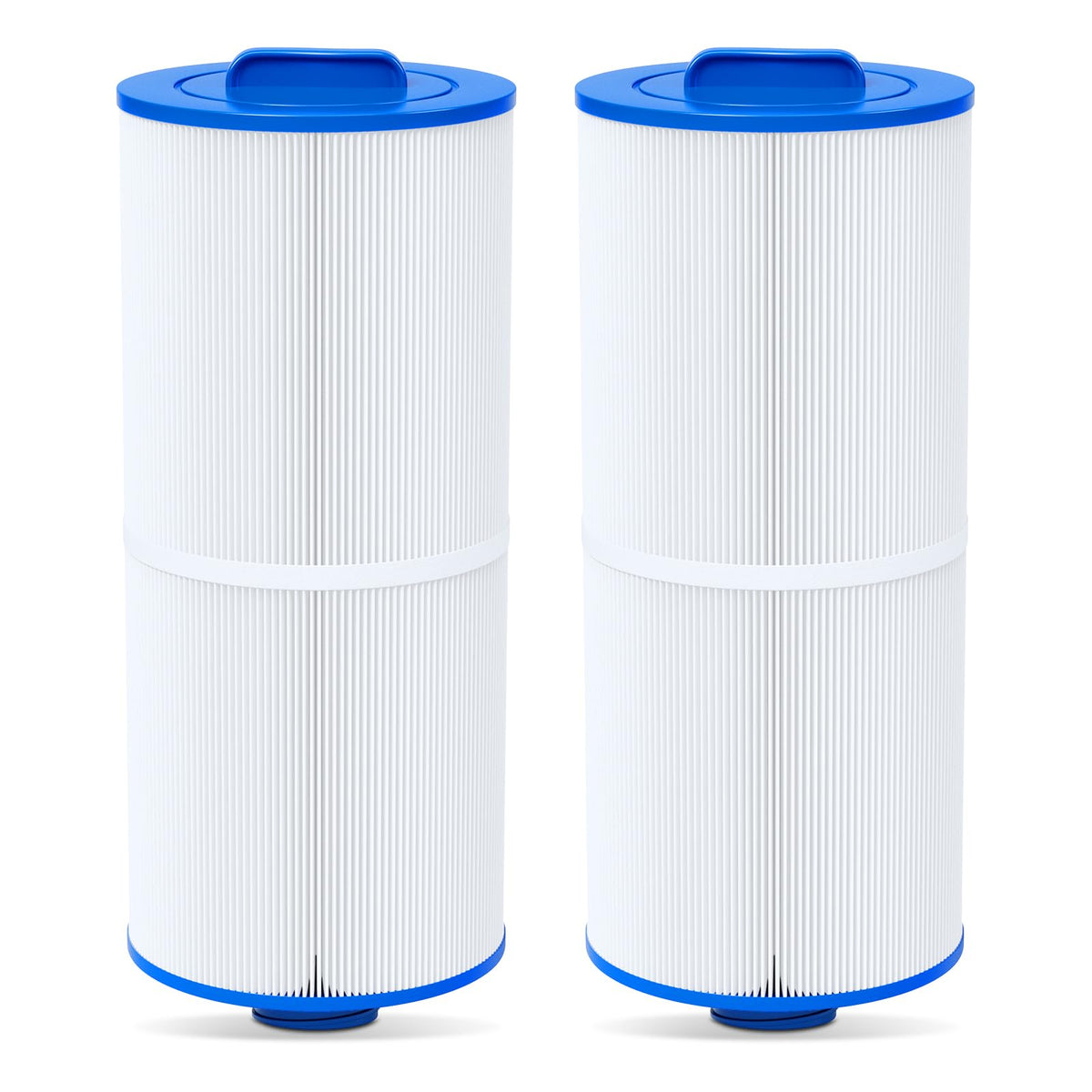 Future Way PJW60TL-F2S spa filter closeup highlighting pleated debris capture