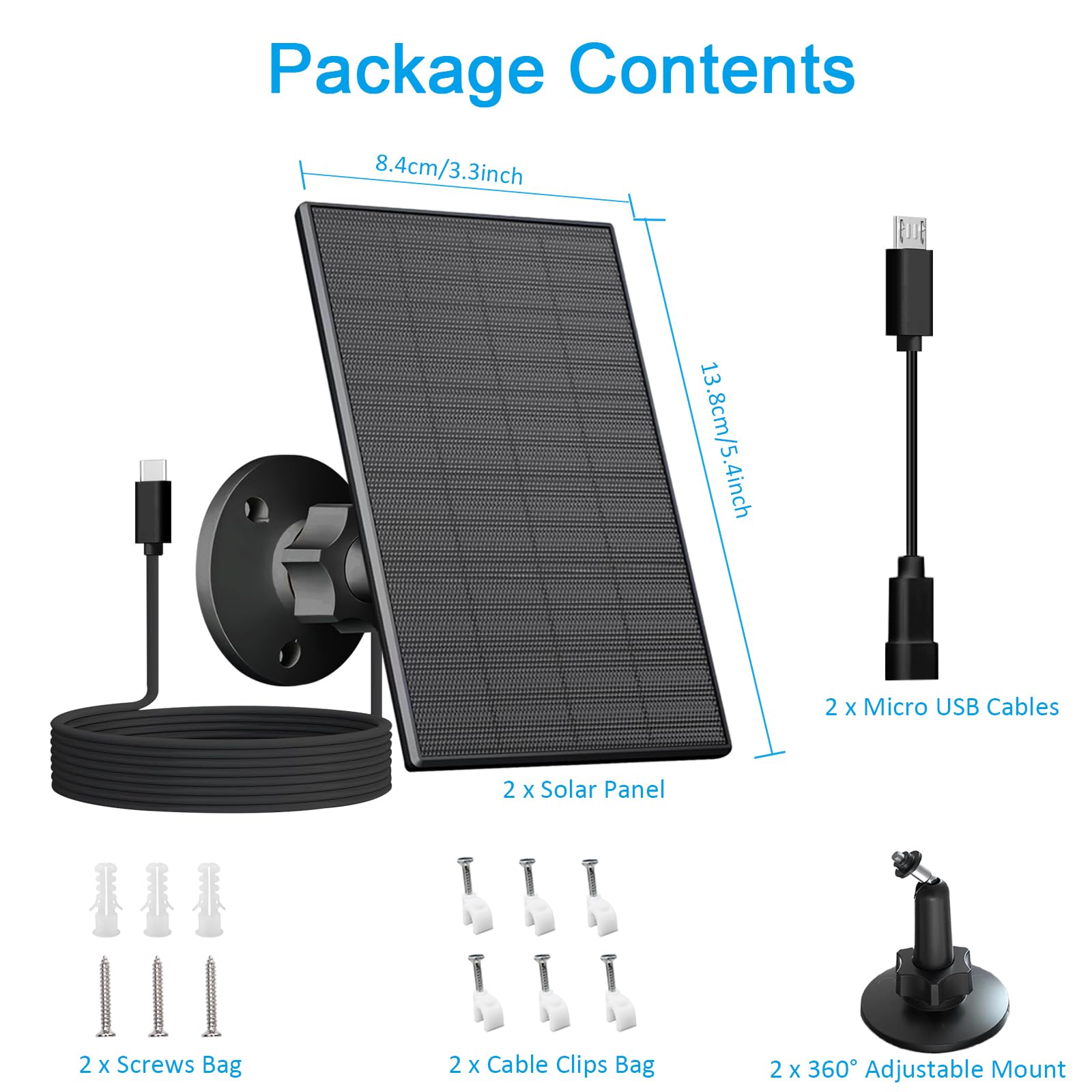Futurezen IP65 weatherproof outdoor panel withstands rain and sun for year-round surveillance.