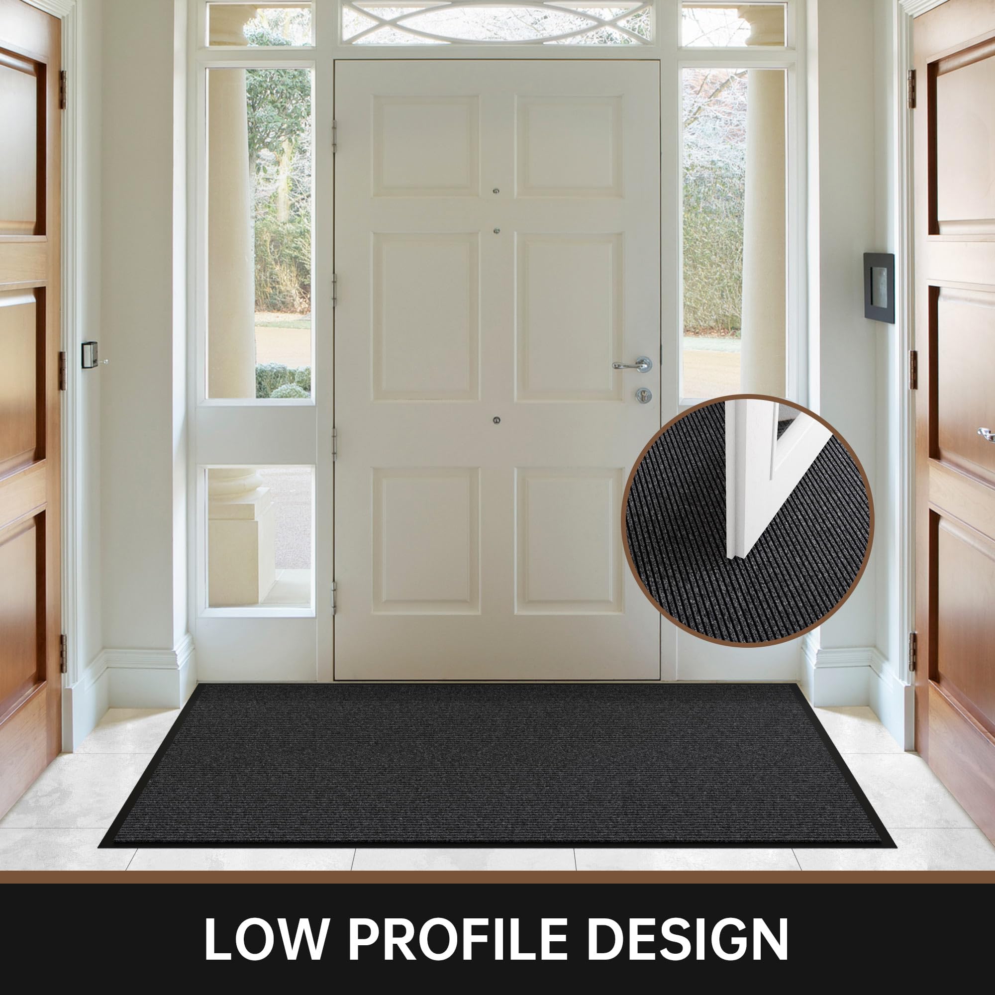 Futurwit entryway mat with welcoming design for guests
