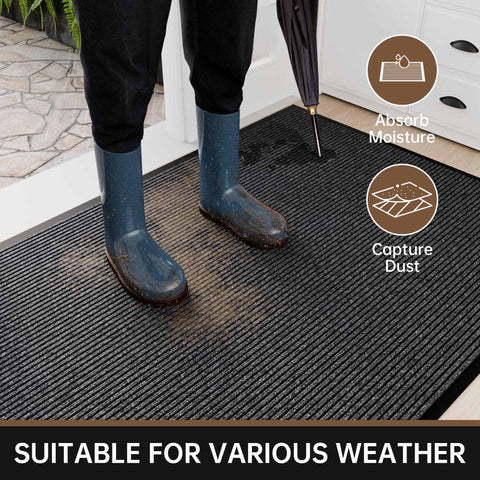 Futurwit grooved-top dirt-capture design visibly catches moisture and debris.