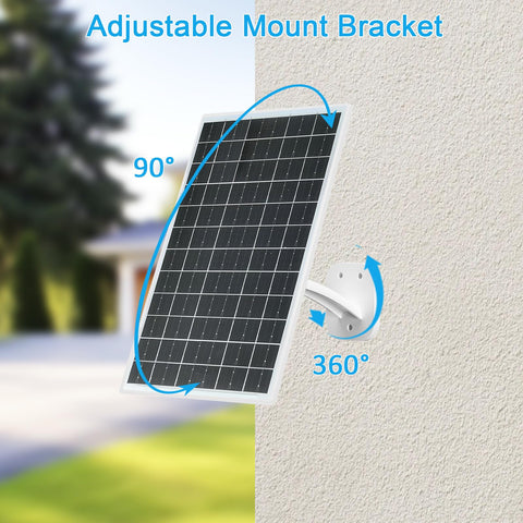 FUTUREZEN 13W solar panel IP66 rating protects against rain and dust.