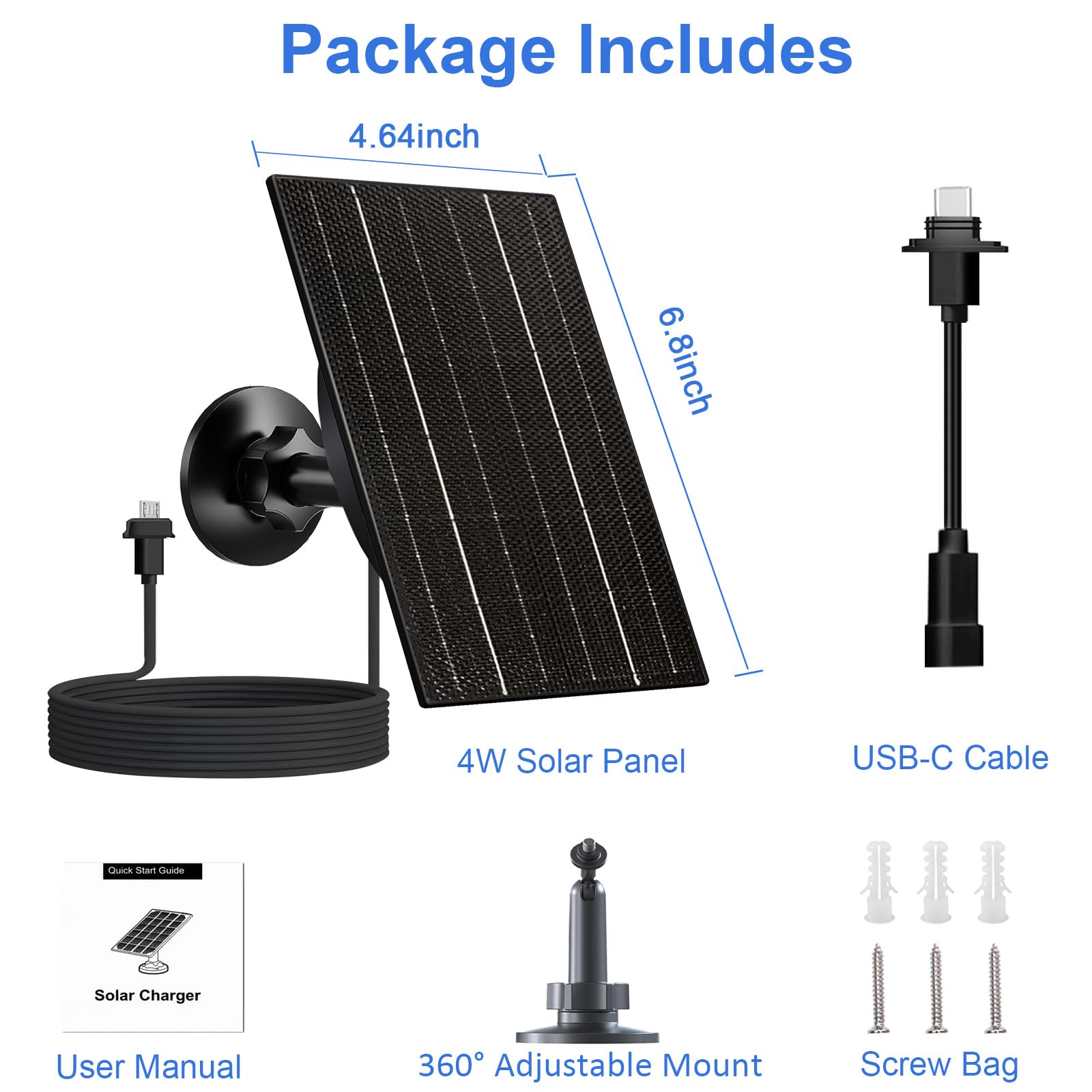 FUTUREZEN compatible with Blink cameras outdoors for continuous power.