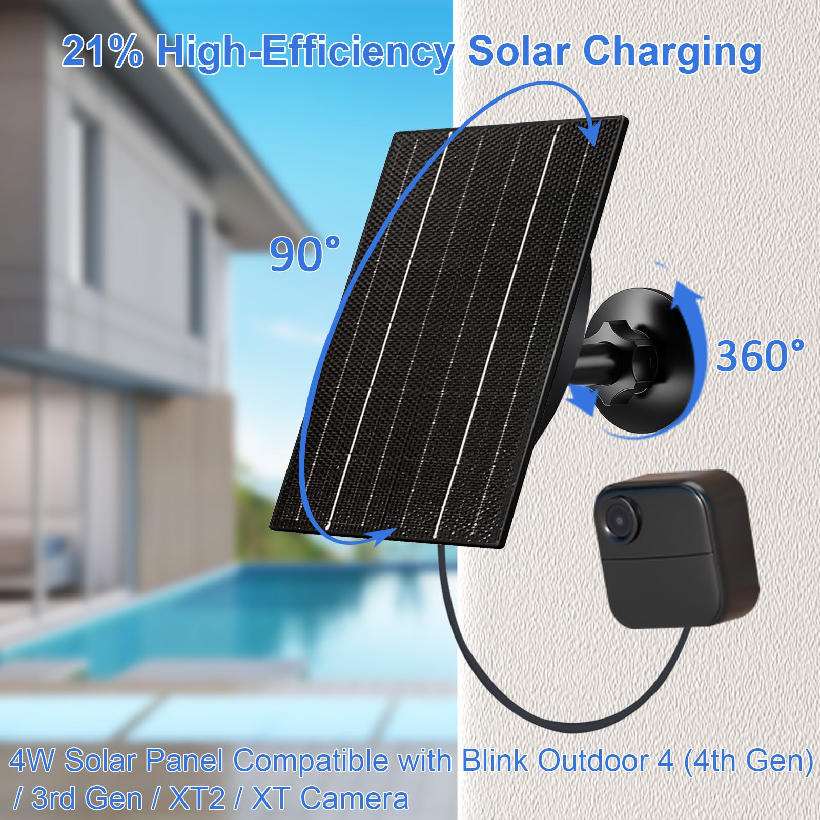 FUTUREZEN IP66 waterproof solar panel handles rain and splashes.