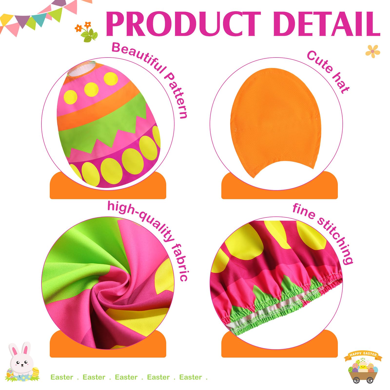 FuWeave colorful cloth material detail highlights durable outdoor decoration