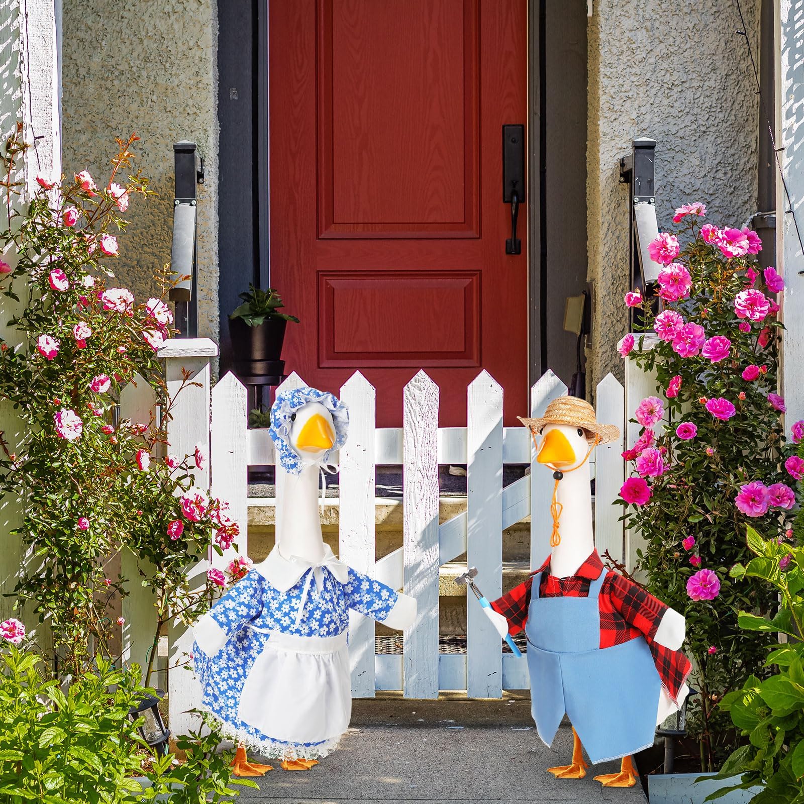FuWeave 23-inch fit is designed for standard lawn geese for a cohesive look.