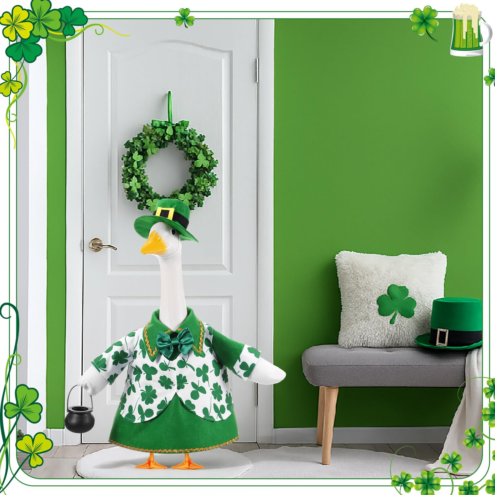 FuWeave green cloth material enhances weather-ready outdoor decoration