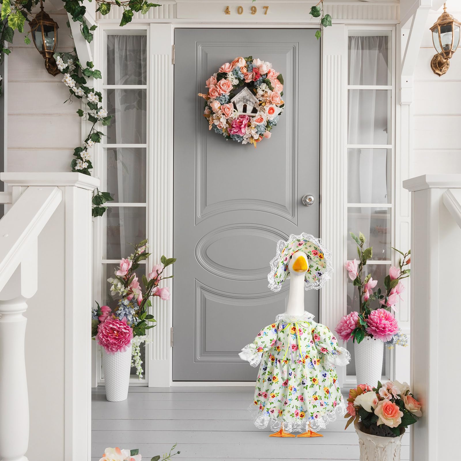 FuWeave outdoor goose decor collection enhances yard display and ambiance
