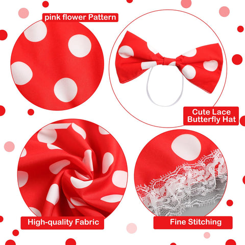 FuWeave red white dots pattern highlights vintage-inspired porch decor.