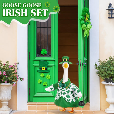 FuWeave shamrock fabric details evoke seasonal spirit for outdoor decor