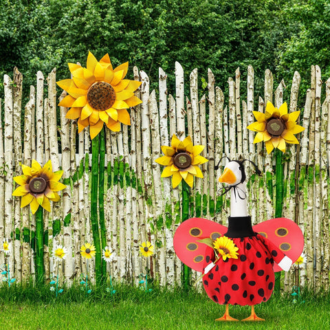FuWeave Goose Wings close-up shows durable craft and bright red color.