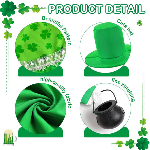 FuWeave goose outfit hat in vibrant green for festive curb appeal