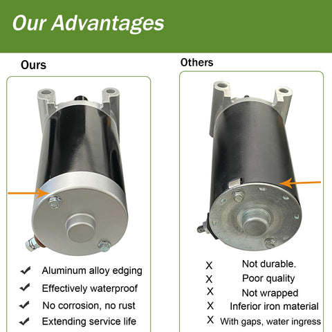 FUYEAR Kohler starter with overrunning clutch reduces friction and noise