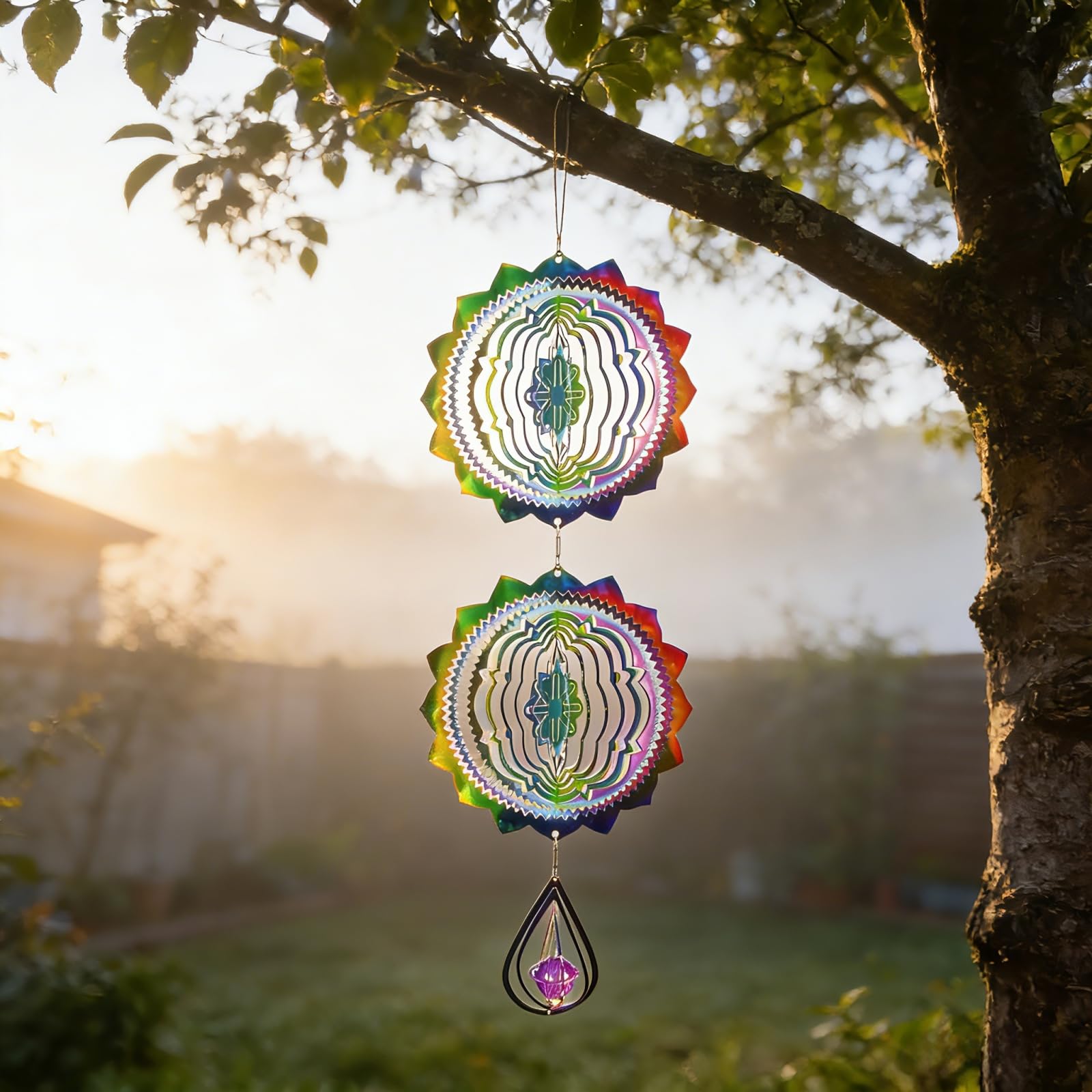FuyeorTee garden gift wind spinner for moms