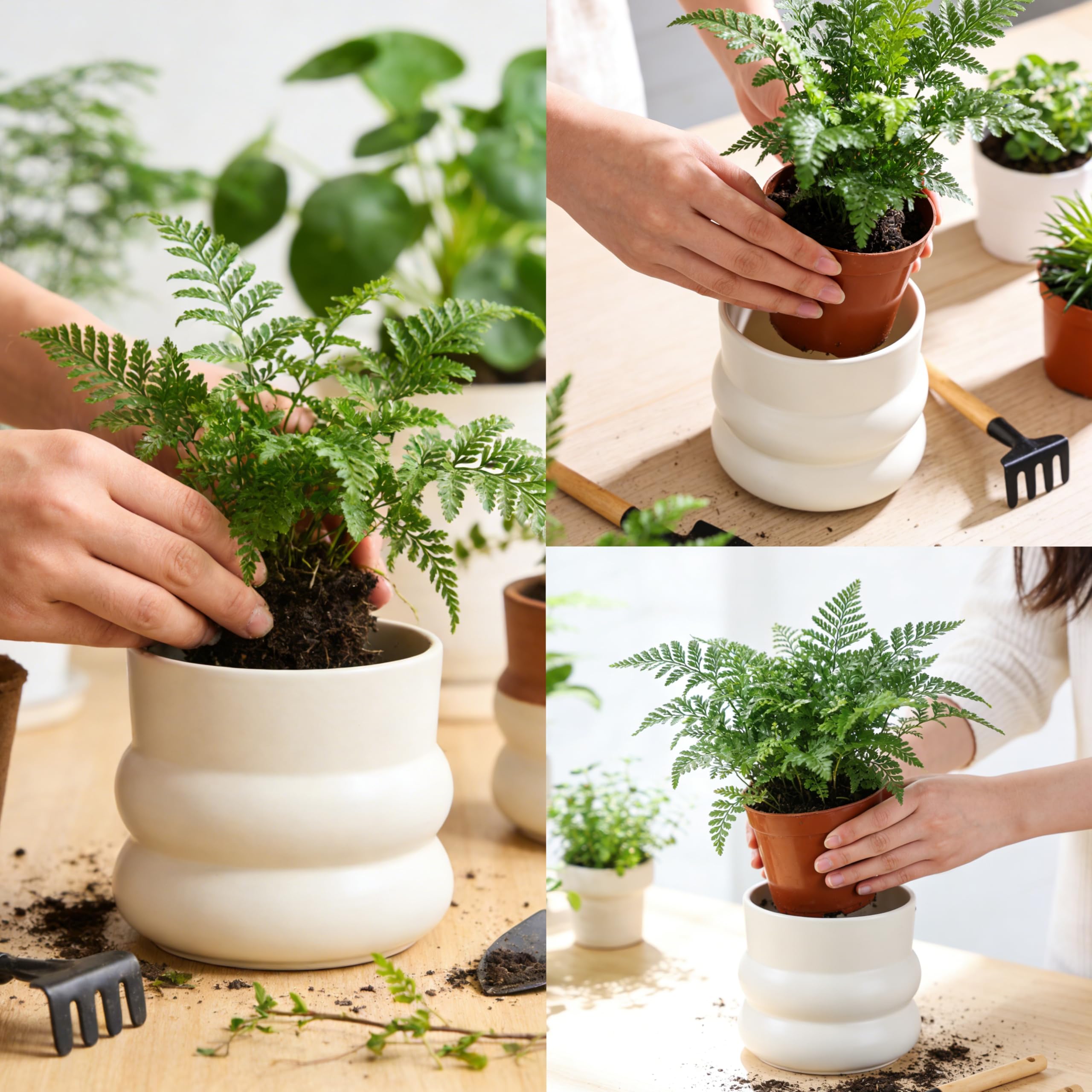 FUYHE matte milky-white finish fits minimal and Scandinavian styles.