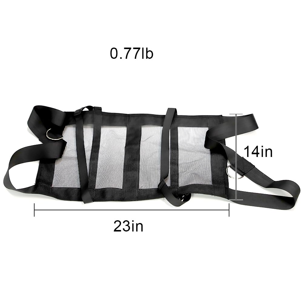 Fuziddn calf-friendly sling with padded design reduces friction during weighing