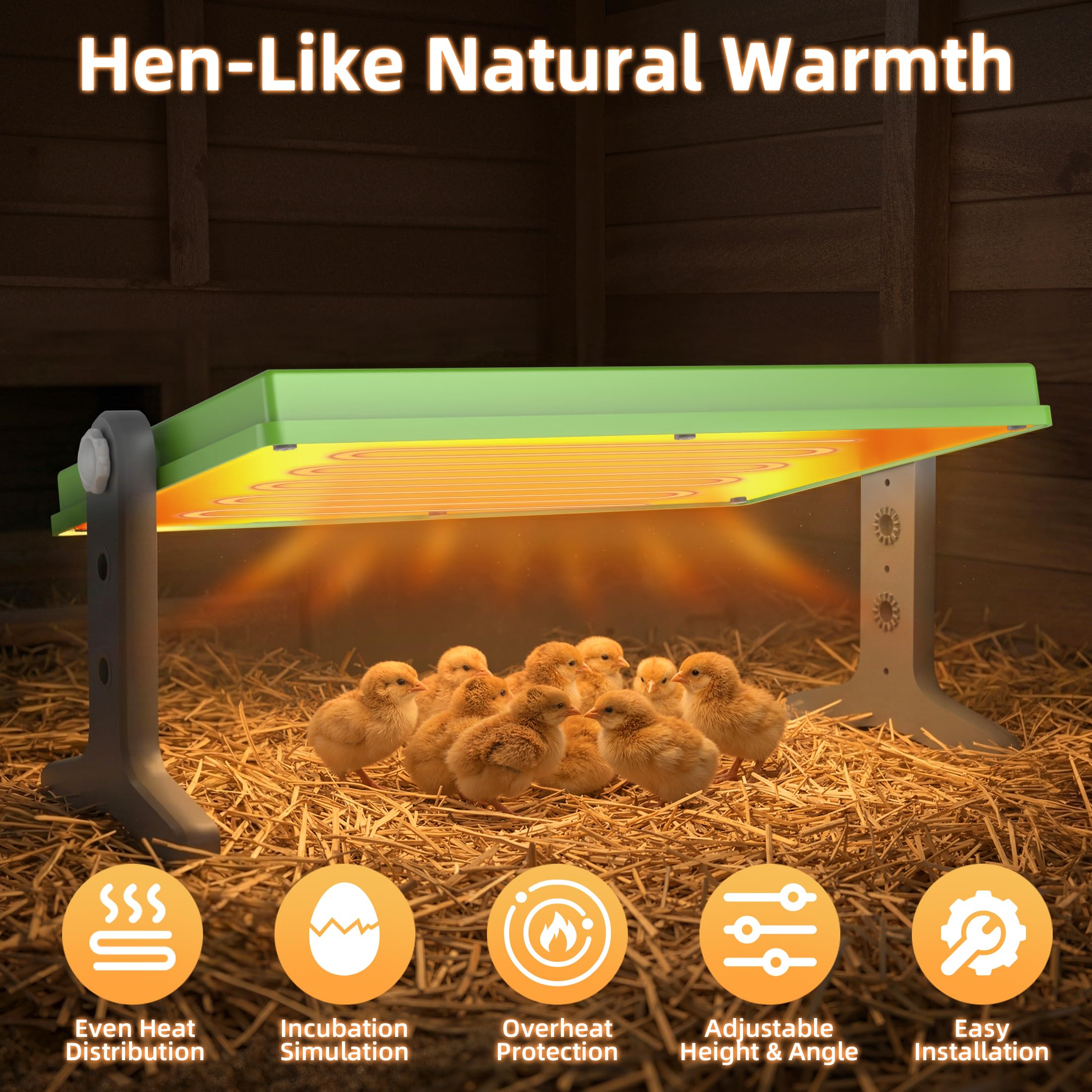 Height adjustment feature enables flexible placement in different housing.