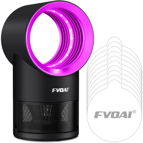 FVOAI fruit fly trap indoors beside fruit bowls for mess-free control.