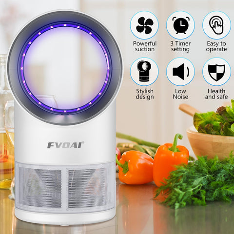 FVOAI includes 10 sticky glue boards for easy disposal and reset.