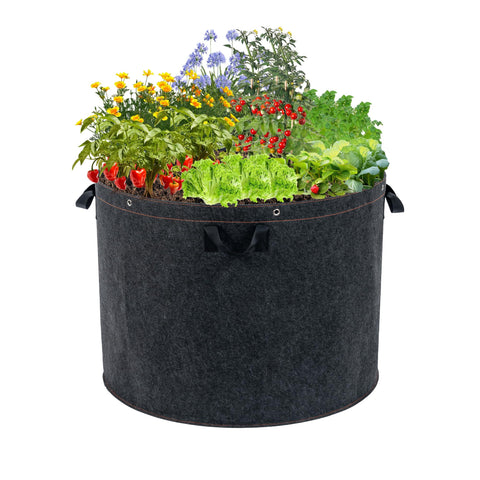 FVOTNW 50-gallon grow bag with thickened fabric for durable, long-season use