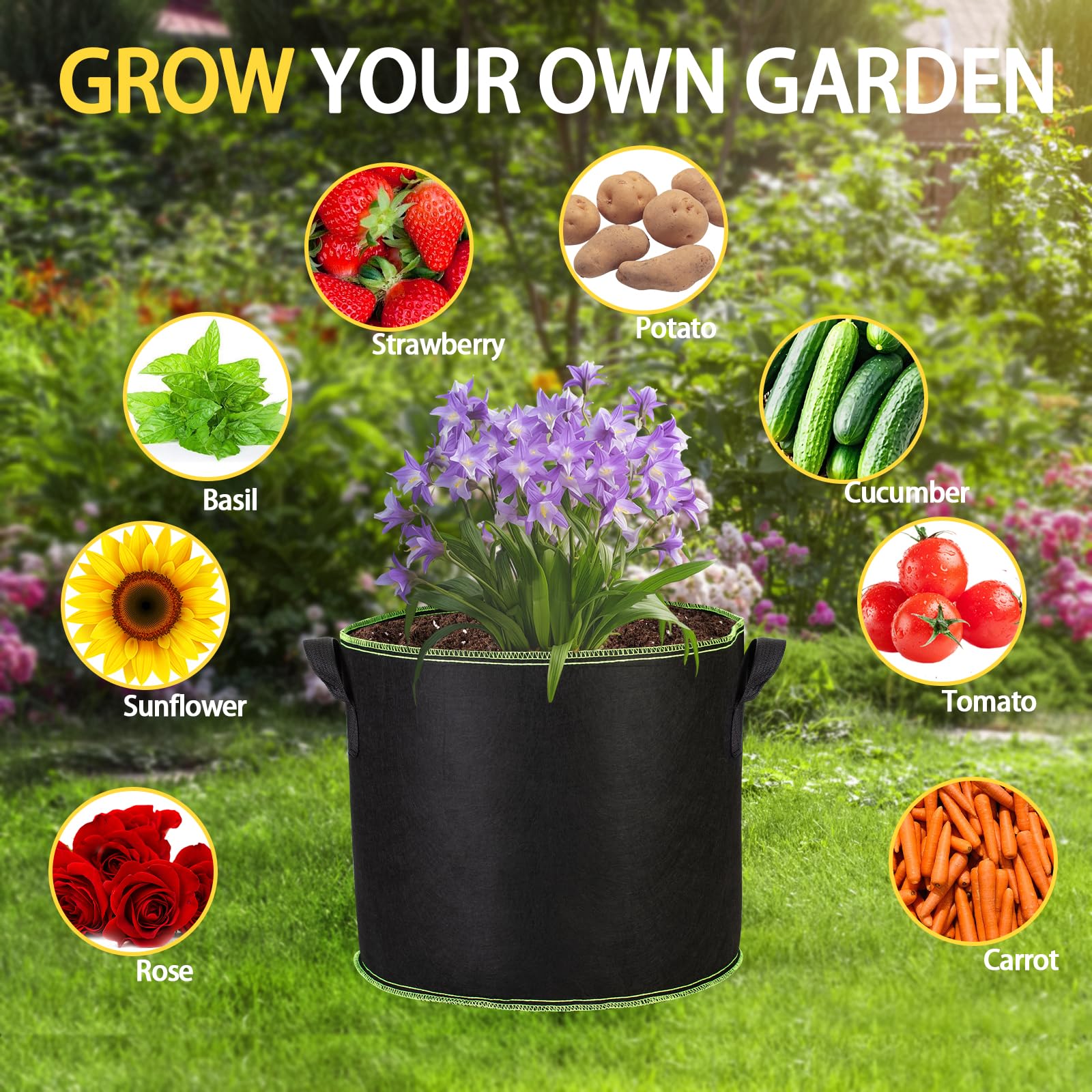 FVOTNW enhanced drainage and aeration to prevent overwatering in planters.