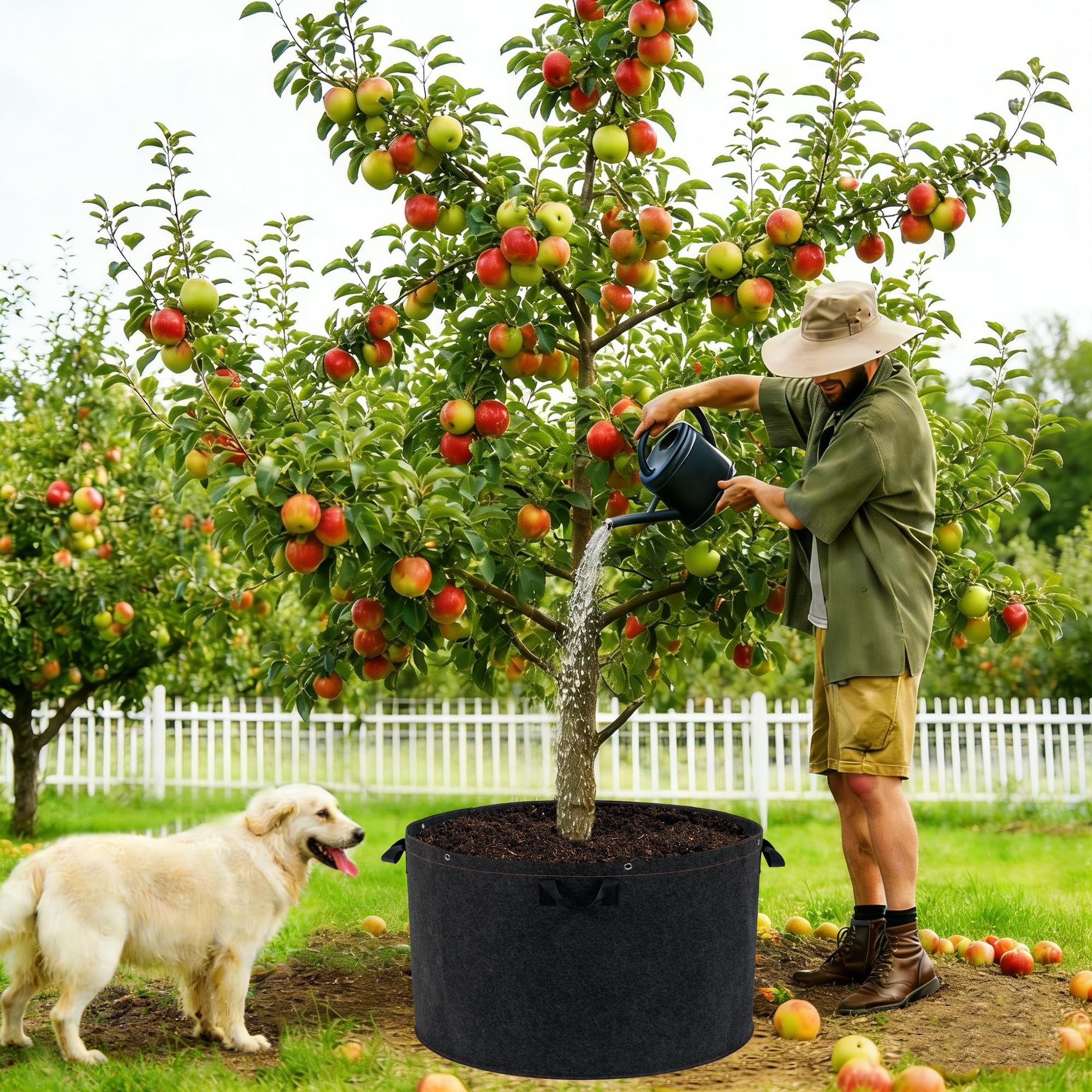 FVOTNW reusable grow bag promotes sustainable, long-term gardening