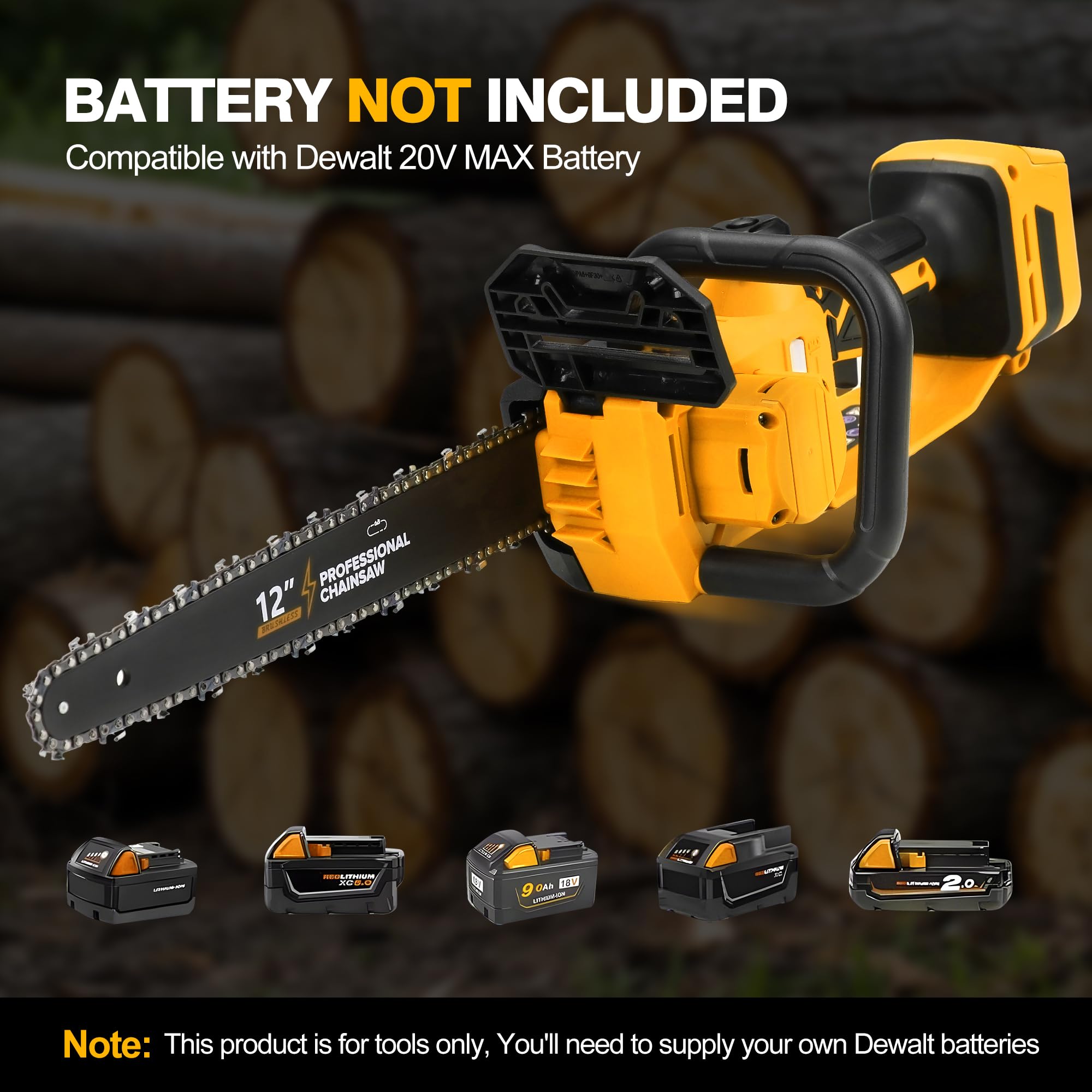 FXAFXA compatible with Dewalt 20V/60V batteries