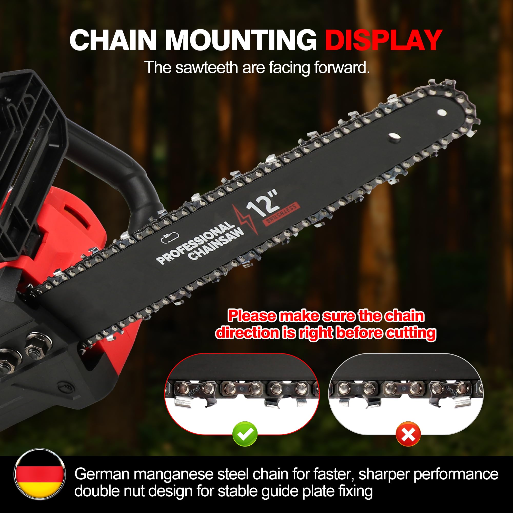 FXAFXA storage bag and safety lock help secure tool between use.