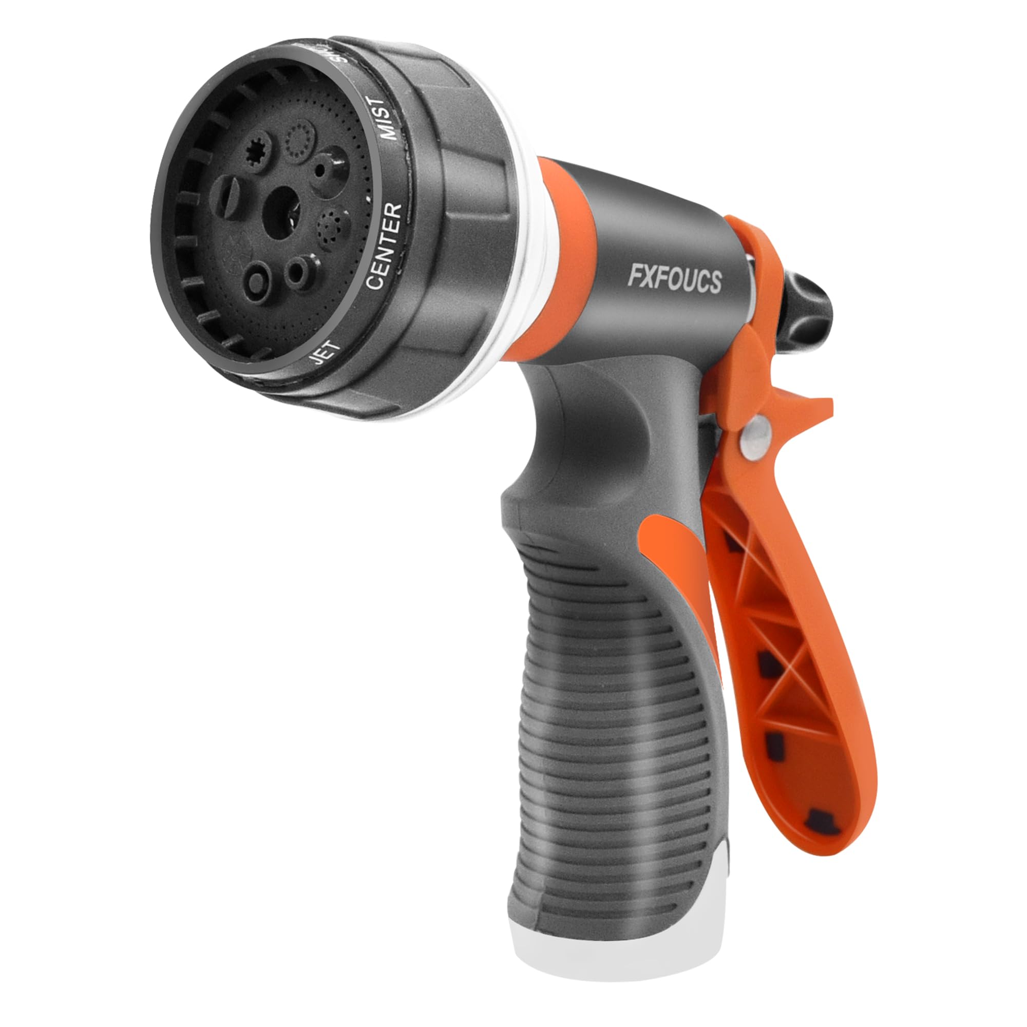 FXFOUCS Garden Hose Nozzle with ergonomic grip for comfortable long watering sessions