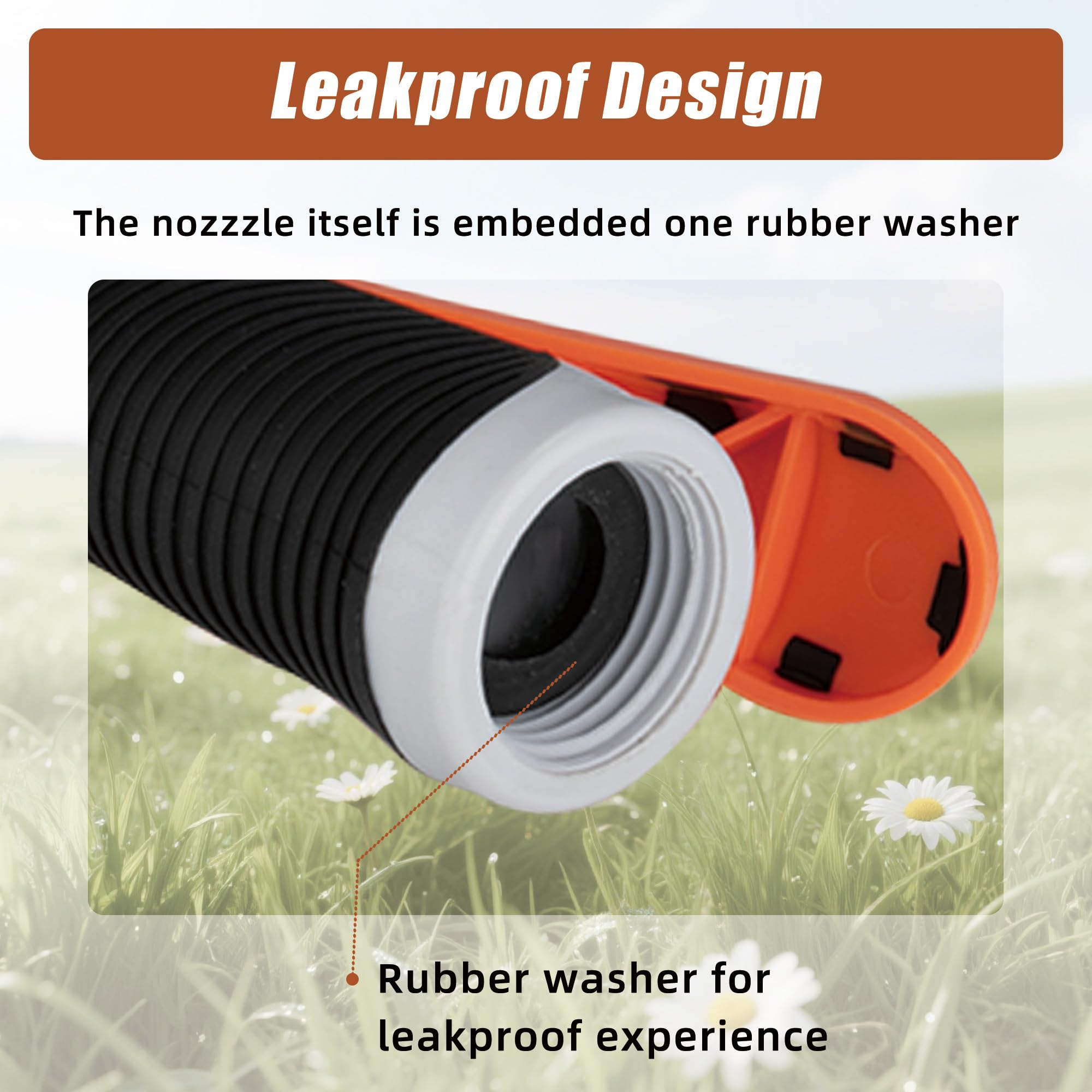 FXFOUCS soaker and cone options for garden beds.