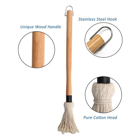 FXFSTEEL detachable head design allows quick swaps and easy cleaning after grilling