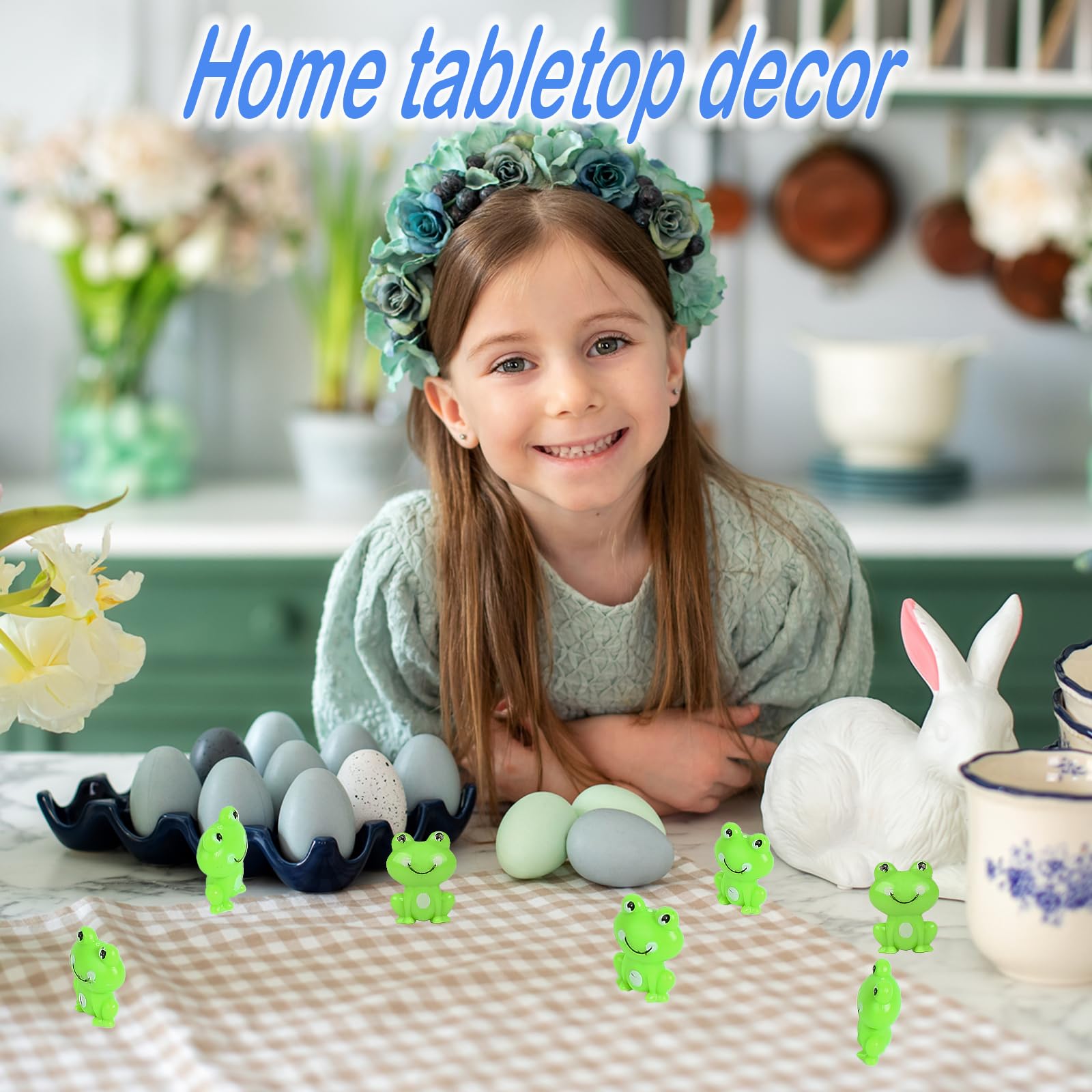 FXMHEHBB home office decor frog figures brighten space