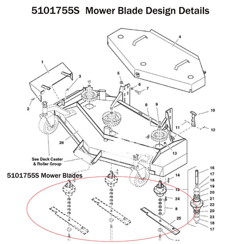 Fxsmgdy 5101755S laser-cutting precision for clean weed removal.