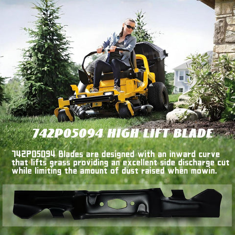 Fxsmgdy durable finish resists wear for longer mower life.