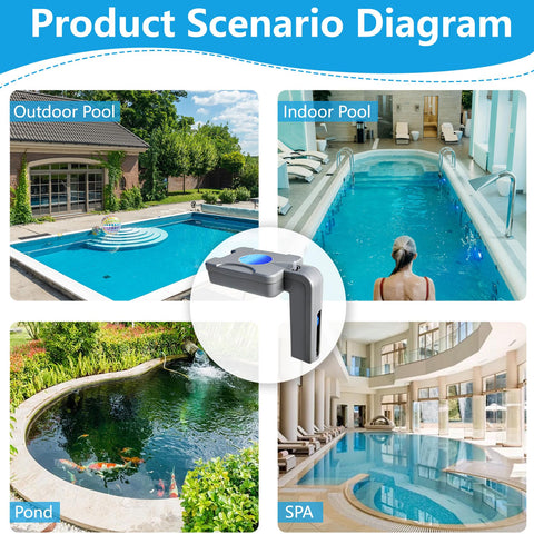 Fxsmgdy pool filler kit includes Teflon tape for leak-free seal.