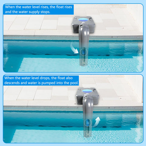 Fxsmgdy pool filler pump protection feature helps avoid dry-running.