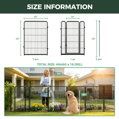 FXW garden fence laid out along lawn for layout planning
