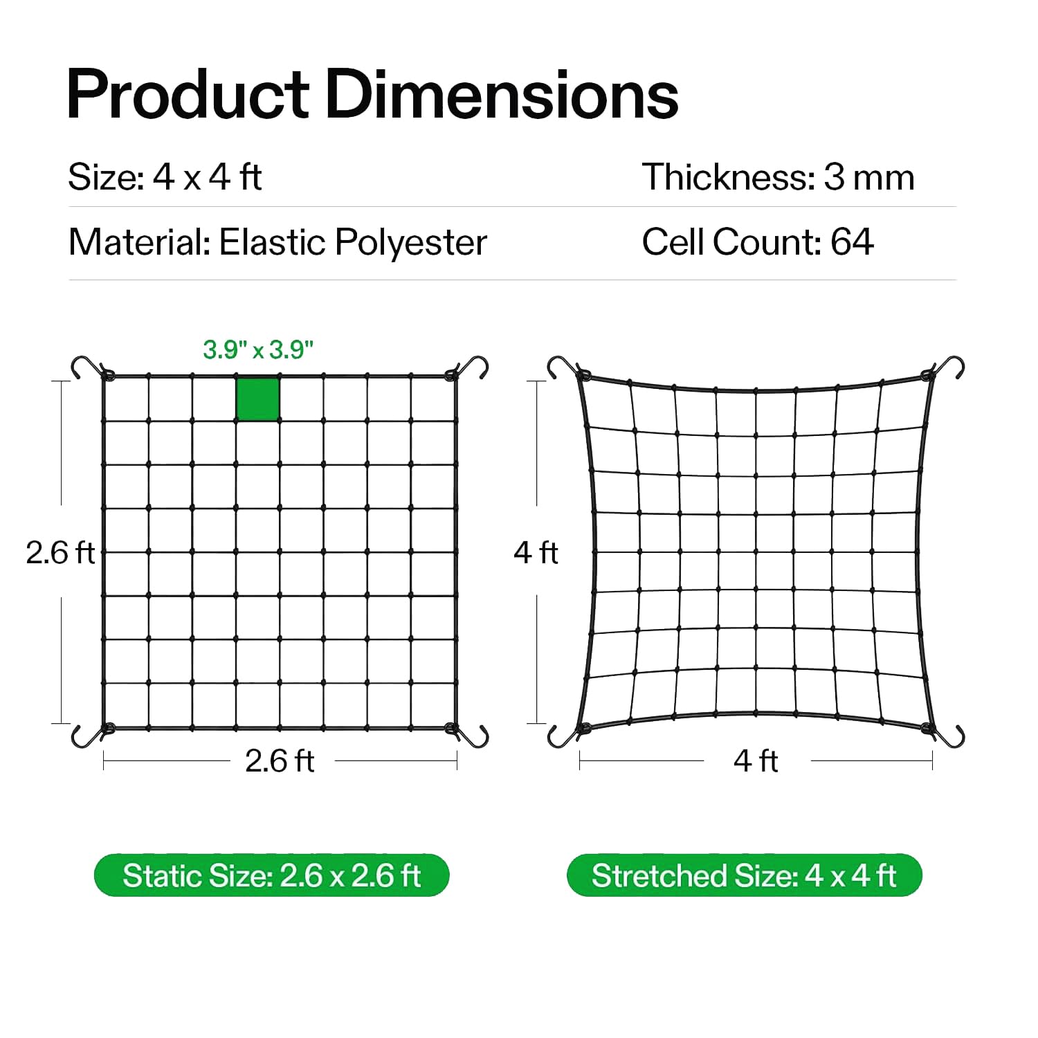 FXweonder elastic-thread cover detail highlighting durability and adjustability
