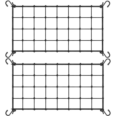 Fxweonder elastic trellis net 2x4ft supports climbing plants in grow tents.