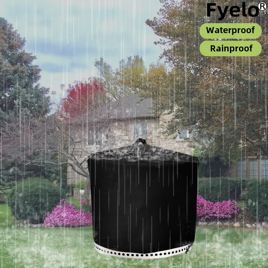 Fyelo adjustable drawstring ensures a snug windproof fit for breezy days.