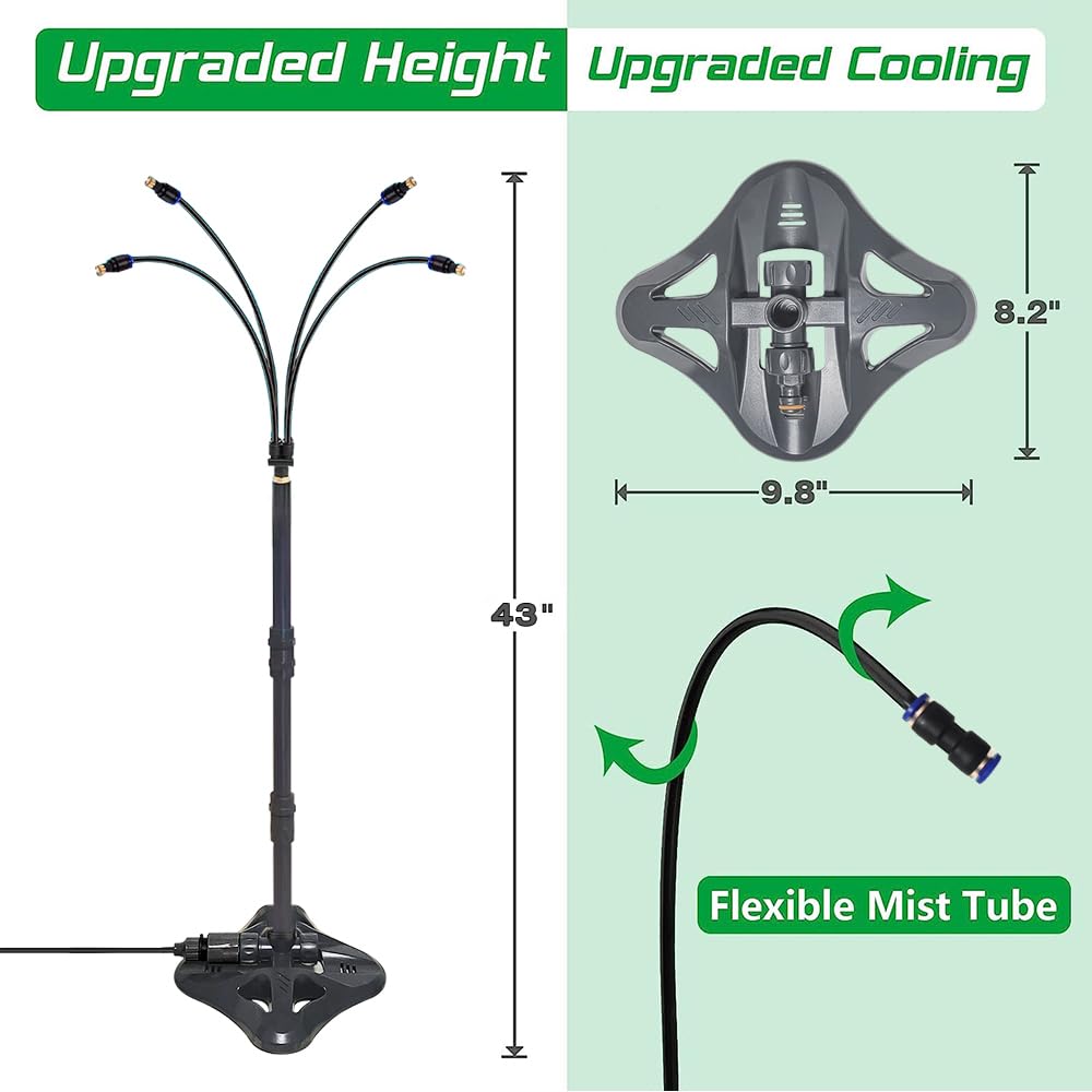 FYHERBS UR FOREST height adjustment demonstrates versatile setup for different spaces.