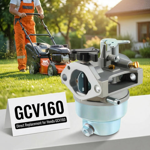 FYIYI GCV160 spark plug close-up supports reliable ignition.