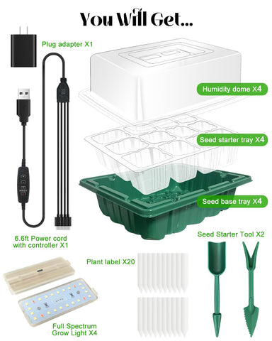 FYLXURO transplant tools and labels assist seedling organization
