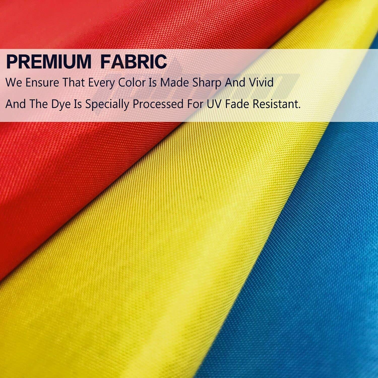Indoor display of the Fyon SeaBees flag adding vibrant decor