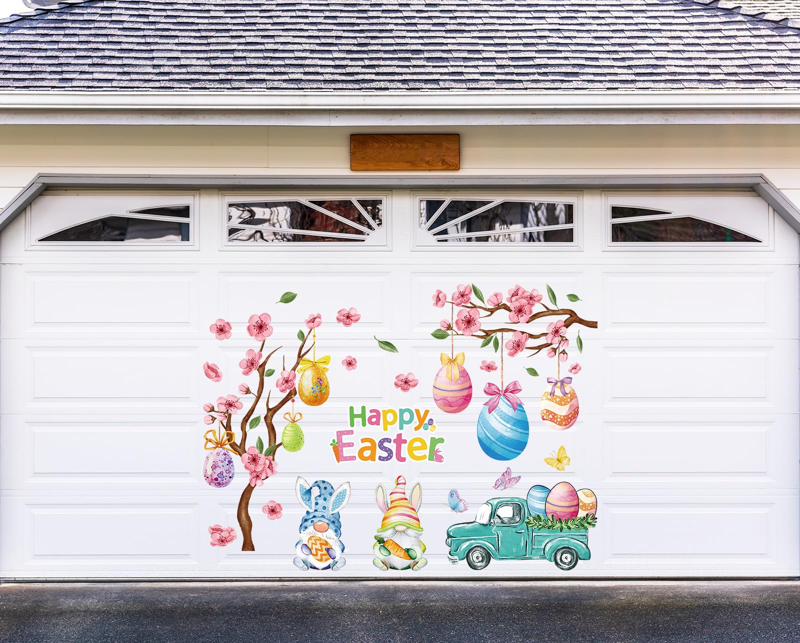 FYSUIMU reusable magnetic stickers perfect for baby showers and Easter celebrations.