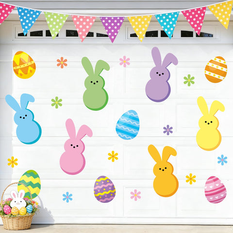 FYSUIMU Easter bunny magnets for festive home decor.