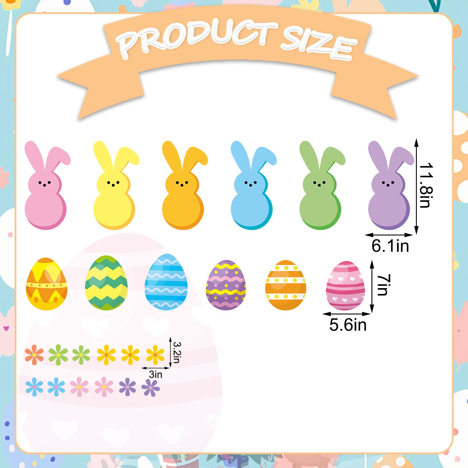 FYSUIMU Easter egg magnets brighten fridges for festive decor.