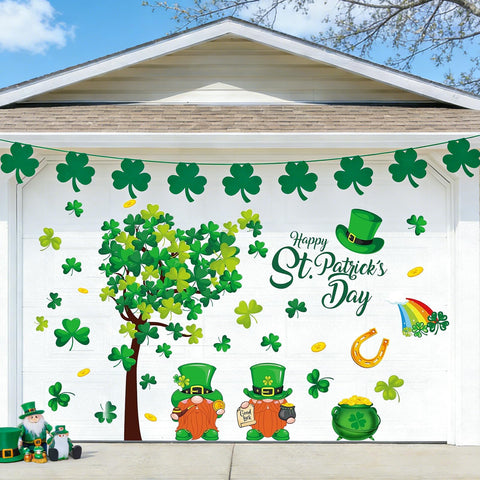 FYSUIMU green clover magnet enhances metal surfaces with playful vibes